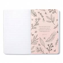 Softcover Journal - My Heart Gives Thanks… – A Write Now Journal With 128 Lined Pages, 5″W X 8″H - Trái Tim Trắng - Xem 7