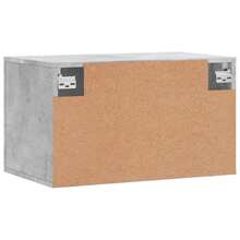 vidaXL Armário mural cinza beton 60x36,5x35 cm Bois d'ingénierie - Cinza - Ver 8