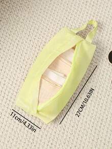 1 pieza Bolsa portátil para pañales de bebé, bolsa de almacenamiento de pañales, bolsa organizadora de pañales conveniente para pañales/toallitas, ropa de bebé, pañales, almacenamiento de toallitas - Multicolor - Ver 7