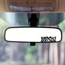 Eine Gruppe süßer Hund Rückspiegel Aufkleber - Rückspiegel Aufkleber, geeignet für Autos, Motorräder, LKWs, Handy, Computer - süße Aufkleber Festival Geschenke, Auto Dekoration Aufkleber - A - Übersicht 4