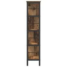 vidaXL Étagère Bois Ancien 82 x 32 x 144,5 cm Bois d'ingénierie - Tabac - Voir 6