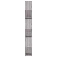 vidaXL Bibliothèque/Séparateur de pièce sonoma gris 100x24x188 cm - Gris - Voir 6