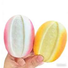 双色裂纹面包慢回弹挤压玩具，糖果软萌减压玩具 - 彩色 - 查看 6