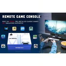 2026 New Video Console 20,000+ Games,Classic Game,4K ,Wireless Joystick & Game Emulator, Arcade Retro Arcade - 白色 - 查看 5