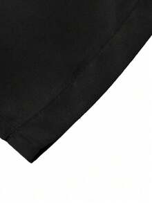 1 件男士多口袋纯色修身工装裤，适合春夏海滩、度假、日常通勤、运动、户外、休闲、健身、跑步、直筒裤，百搭时尚，秋季 - 黑色 - 查看 7