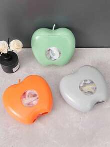 9件装保鲜膜收纳盒，防尘壁挂式无孔收纳盒，厨房收纳壁挂式大容量无孔保鲜膜食品保鲜盖防尘容器浴室分配器 - 可重复使用免接触保鲜膜收纳盒，保鲜便捷 - 彩色 - 查看 8