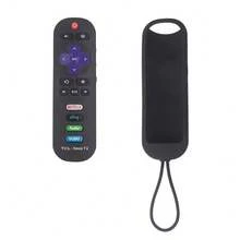 1pc Transparent Silicone Dust-Proof Protective Cover For RC280 RC282 Roku TV Remote Control - 彩色 - 查看 11