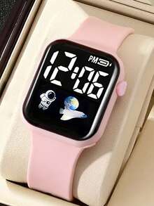 3pcs Kids Fashion Silicone Digital Watch, Children Gift - Multicolor - View 4