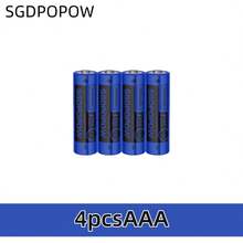 SGDPOPOW AA/AAA镍氢充电电池，采用全新设计材料，确保安全、稳定、耐用，并为各种电子设备提供持久的续航能力。 - 7號電池 - 查看 9