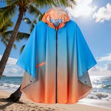 轻便带帽雨披，带口袋，成人女款，可爱单品，母亲节礼物，卧室装饰，花园装饰，厨房装饰，夏季，海滩，旅行必备，房间装饰，柔软舒适，毕业季礼物 - 彩色 - 查看 20