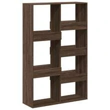 vidaXL Bibliothèque chêne marron 100x33x155,5 cm ingénierie du bois - Tabac - Voir 6