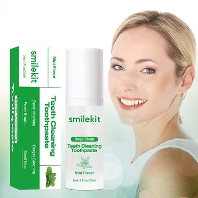 معجون أسنان تبييض حصري، معجون أسنان بنكهة النعناع، تنظيف عميق، تبييض الأسنان، العناية بالفم، الاستخدام اليومي، معجون أسنان تنظيف، معجون أسنان تبييض، قطعة واحدة