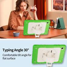 1个适用于三星Galaxy A8的360度旋转硅胶保护套 - 果綠(有肩帶) - 查看 3