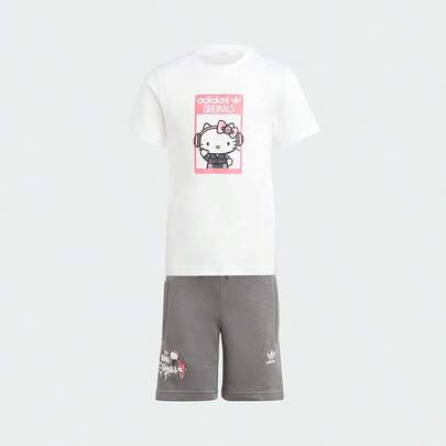  ADIDAS KIDS Boy's T-Shirt & Shorts Set
