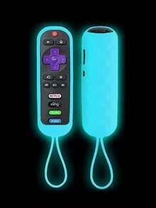 1pc Transparent Silicone Dust-Proof Protective Cover For RC280 RC282 Roku TV Remote Control - 彩色 - 查看 13