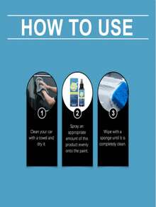 汽车镀膜喷雾，清洁，去污，翻新，增亮，日常汽车护理