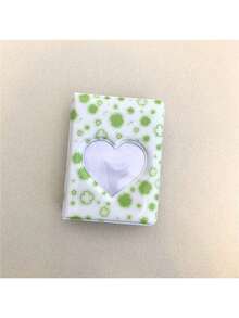 A 3-Inch Instant Camera Mini Photo Album With A Fresh Four-Leaf Clover Heart-Shaped Cow Pattern - Multicolor - View 6