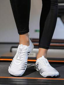 情侣户外涉水鞋，夏季防滑徒步鞋，速干游泳鞋，透气软底徒步鞋 - 白色 - 查看 4