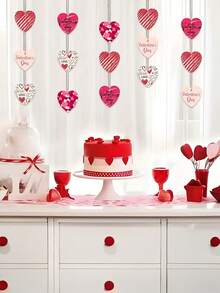 20 Stücke unfertige Holz-Herzform DIY Maldekorationen, kleine Herz Deko geeignet für DIY Malerei, Hochzeit, Hausparty, Feiertags-Anhänger, Hängedekoration, Oster-Frühlingsparty, Bauernhaus Gartendekoration, Heim-Themenparty, Geschenkanhänger - Verschiedenfarbig - Übersicht 4