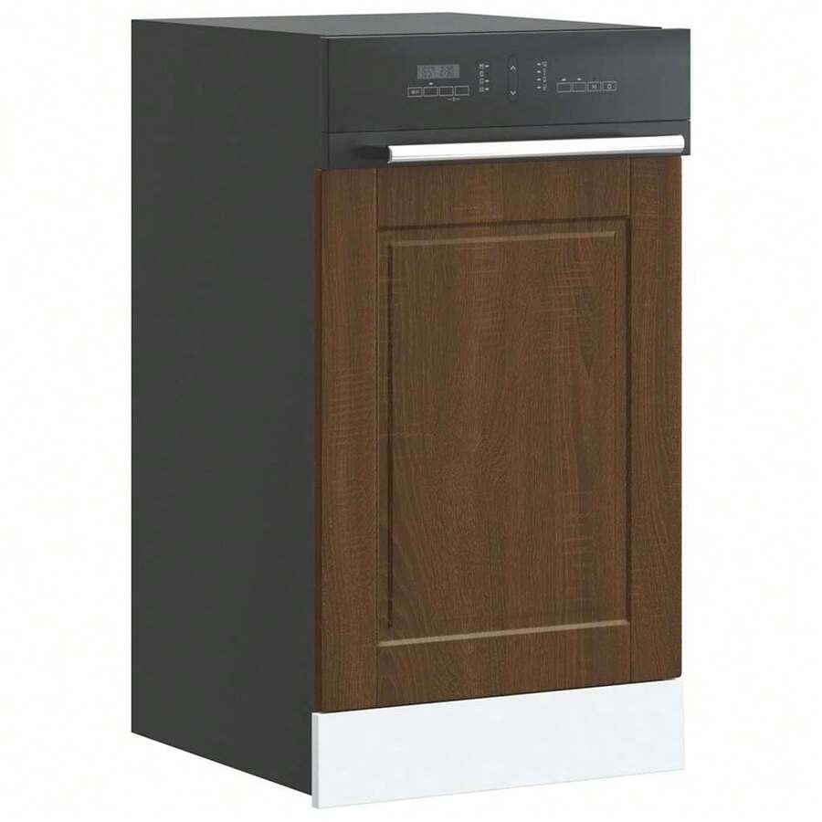 vidaXL Pannello per Lavatrice Porto Bordeaux Marrone 45x1,5x67 cm - Castano - Visualizzare 1