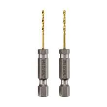 DEWALT - 1/16 Inch Drill Bit, Titanium Nitride Coated, Tapered Core For Optimal Durability (DD5104), 39508616 - Dusty Blue - View 1