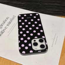 Fashionable Jelly Black TPU Shockproof Protective Case Compatible With IPhone, Suitable As Birthday And Christmas Gift For Couples, Girlfriends, Daughters, Teens - Black - View 3