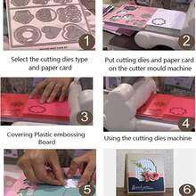 1Pieces Of 3D Butterfly Metal Die Cuts, Spring Flower Butterfly Frame Cutting Die Template For DIY Scrapbooking Decoration, Embossed Paper, And Card Making