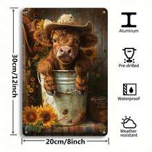 1pc Sarcastic Metal Tin Sign - Funny Witty Wall Decor With Vintage Humor, Rustproof Metal Plaque For Home, Bar, Cafe, Office - Pre-Drilled Holes For Easy Hanging (Sarcastic Quotes / Use) - 金屬噴漆 - 查看 6