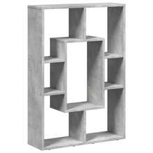 vidaXL Bibliothèque gris béton 63x20x90 cm ingegneria del legno - Grigio - Visualizzare 7