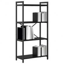 vidaXL Étagère Chêne noir 40 x 30 x 85 cm Bois d'ingénierie - Noir - Voir 3