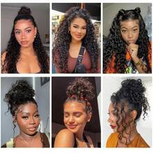 360 Lace Front Wigs Human Hair 250% Density 360 Fit Wig Pre Bleached Pre Plucked 13x4 13x6 HD Deep Wave Human Hair Wig 5x5 6x4 Lace Wear And Go Curly Glueless Wig Human Hair For Women Natural Hairline Black Color - Natural Black - View 7