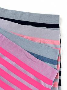 4pcs Women's Seamless High Elasticity Mid/High Waist Briefs - Multicolor - View 4