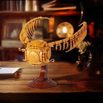 Classic Toys Golden Snitch Building Blocks MOC Bricks Game 3D Models Plastic Assembled Toys Adult Blocks,Novelful Gift/Christmas Gifts/Birthday Gifts,Desktop Decorations (BAG Package)