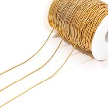 2m Stainless Steel Snake Bone Chain, Suitable For DIY Jewelry Making, Bracelets, Necklaces