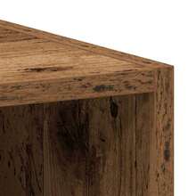 vidaXL Armadio sospeso "Riga" Bois ancien 20 x 29,5 x 60 cm Bois d'ingénierie - Castano - Visualizzare 7