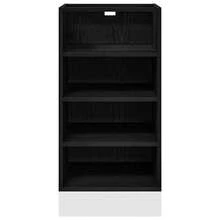 vidaXL Mobile da cucina basso Chêne nero 40 x 44,5 x 81,5 cm - nero - Visualizzare 5