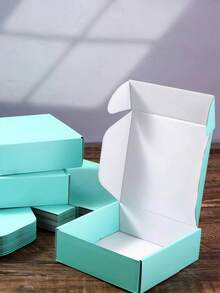8 hộp carton màu xanh dương, hộp bìa cứng sóng bền chắc, thích hợp cho vận chuyển, làm quà tặng, gửi thư và đóng gói. Hộp bìa cứng nhỏ dùng để đóng gói thư từ, đóng gói thương mại điện tử, hộp vận chuyển bằng giấy sóng. Thích hợp cho các doanh nghiệp nhỏ. Hộp nhỏ xinh xắn. Hộp bìa cứng. Hộp đóng gói thư từ để đóng gói sản phẩm. - Màu xanh nhạt - Xem 5