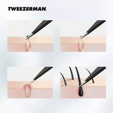 Tweezerman Nhíp tỉa lông mày đầu nhọn Micro Charm - đen - Xem 6