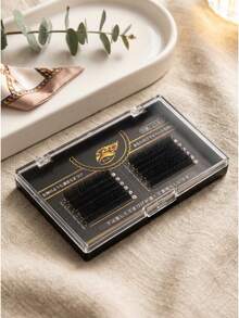 Single Lash Extensions Kit - Nano Velvet Individual Lashes For Natural Volume, Multiple Lengths With Antibacterial, DIY Lash Set For Everyday Glam - 濃密款 - 查看 10