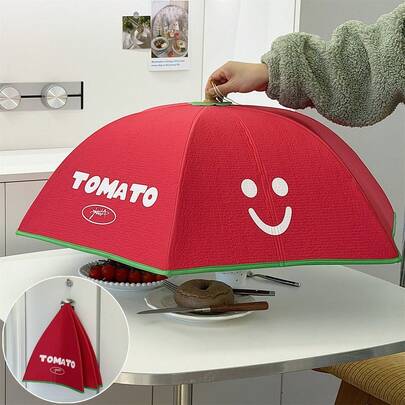 Foldable Food Cover - Fashionable Insulated Food Dome, Suitable For Buffets, Picnics And Party Tables, Reusable, Dust And Mosquito Proof, All Season, Easy Storage