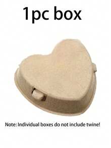 30/10pcs/Set 1 Easter Egg Box Set, Heart-Shaped Egg Carton Set Includes Jute Rope, Paper Pulp Egg Containers, Easter Gift Packaging, Easter Party Decor, Reusable Kitchen Egg Storage Box, Suitable For Kitchen, Farm, Easter, Holiday Gifts, Holiday Decor Baskets, Holiday Gift Boxes - Multicolor - View 13