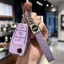 Focus, Galaxy, Fusion, Mondeo, C-Max, Kuga, Ecosport Key Fob With Keychain - Multicolor - View 4