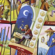 78张皇家动物塔罗牌，英文版，休闲聚会桌面游戏卡牌及节日礼物