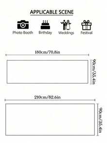 1 pièce - Bannière d'anniversaire personnalisée, modèle de panneau d'accueil pour fête d'anniversaire, décalcomanie murale d'accueil d'anniversaire avec photo, décoration de fête d'anniversaire avec texte et photo personnalisés, panneau d'accueil d'anniversaire, autocollant mural commémoratif, panneau d'accueil d'anniversaire minimaliste moderne - Multicolore - Voir 5