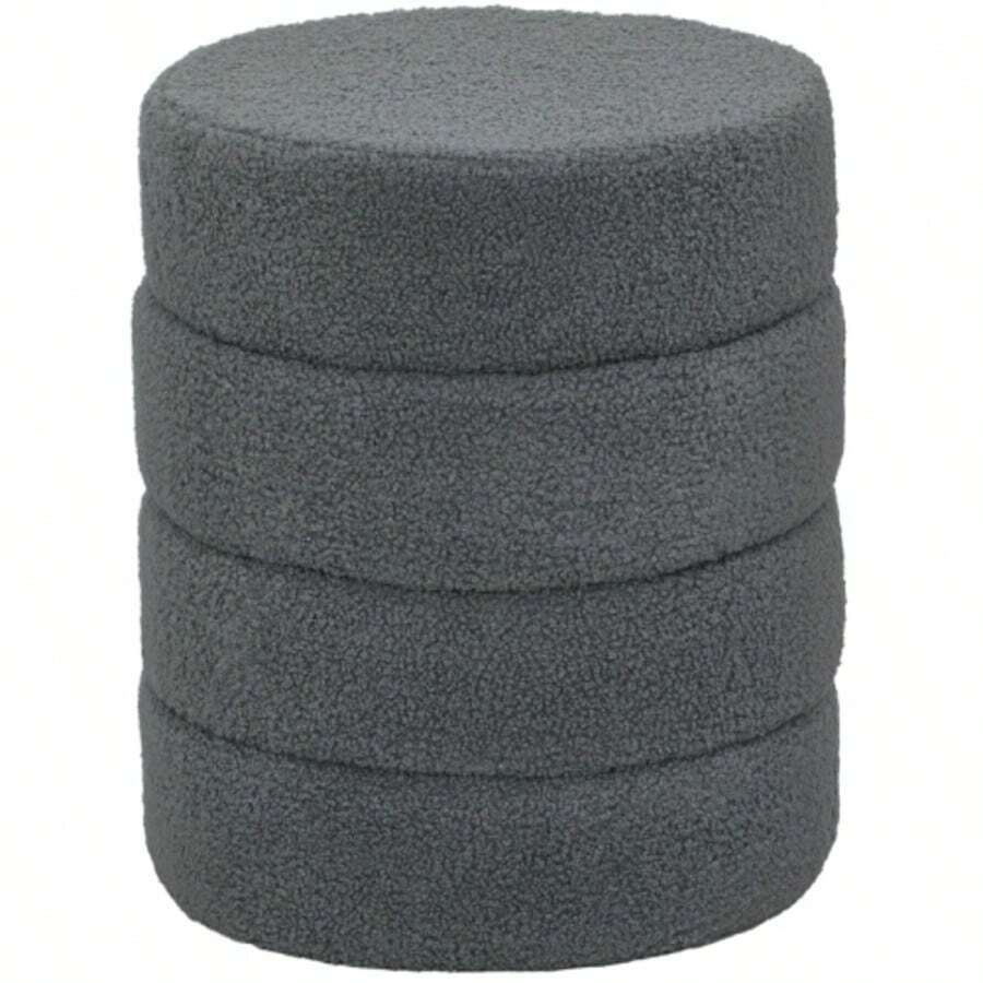 Pouf - Grigio Scuro - Visualizzare 1