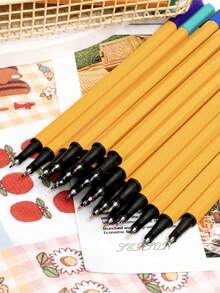 24 Colors Set 0.4mm Micro Tip Fineliner Pen Drawing Painting Sketch Fine Line Art Marker Office School Stationery - Multicolor - View 2