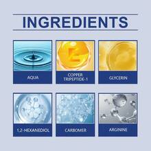 Hoegoa GHK - CU 铜肽头发和头皮精华液，2400mg，60ml，温和保湿精华，使头发柔软亮泽，头皮舒适。 - 彩色 - 查看 5