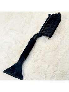 1pc Durable Plastic Car Snow Brush And Ice Shovel - Essential Exterior Accessories For Driving, Car Snow Shovel, Car Windshield Ice Shovel, Winter Car Accessories, Retractable Car Snow Brush, Car Snow Removal Brush Suitable For Most Cars/SUV, Trucks, And Other Vehicles. - A - View 7