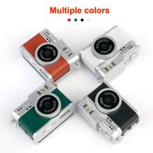 Digital Camera 1080P Retro CCD Mini Cam With Screen Indoor Outdoor Sports Portable Vintage Very Small Camcorder Video Recorder - White - View 6