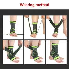 Adjustable Ankle Brace With Compression Brace Strong And Comfortable Ankle Stabilizer Breathable Design With Straps - Multicolor - View 6